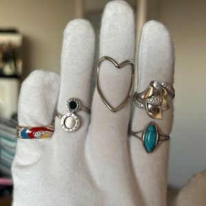 925 Sterling Silver Rings 💍